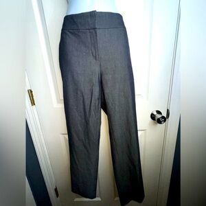 Loft Women’s Size 4 Blue Dot Marisa Trouser Dress Pants Flat Straight Leg S